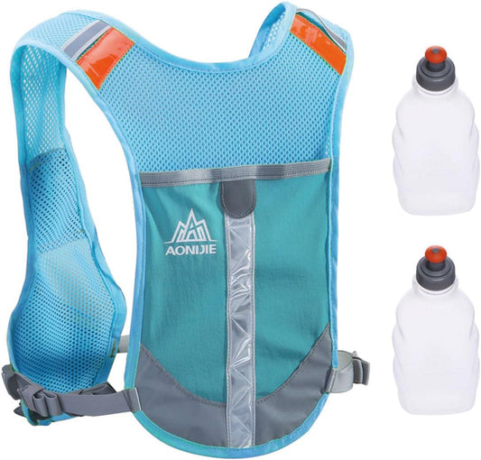 JEELAD Hydration Running Vest Backpack 5L for Men Women Jogging Hiking Marathon Racing Cycling Outdoor