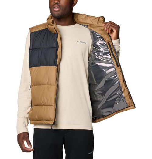 Columbia Men's Pike Lake II Vest, 2024 Delta/Black, XX-Large