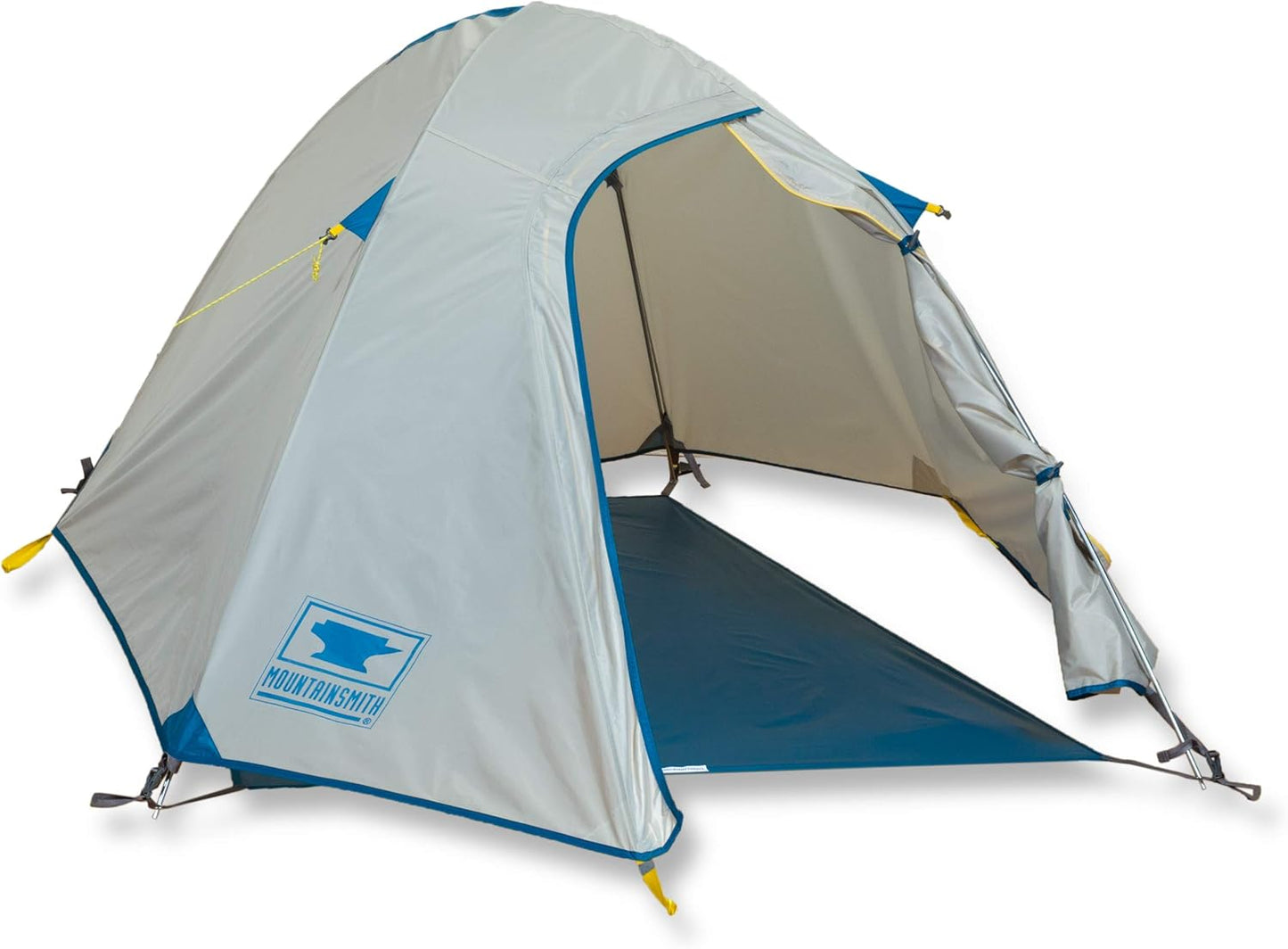 Mountainsmith Bear Creek 2 or 4 Person Tent, Includes Rain Fly, Footprint and Carry Storage Bag, Lightweight Outdoor Tent for Camping, Backpacking, and Hiking