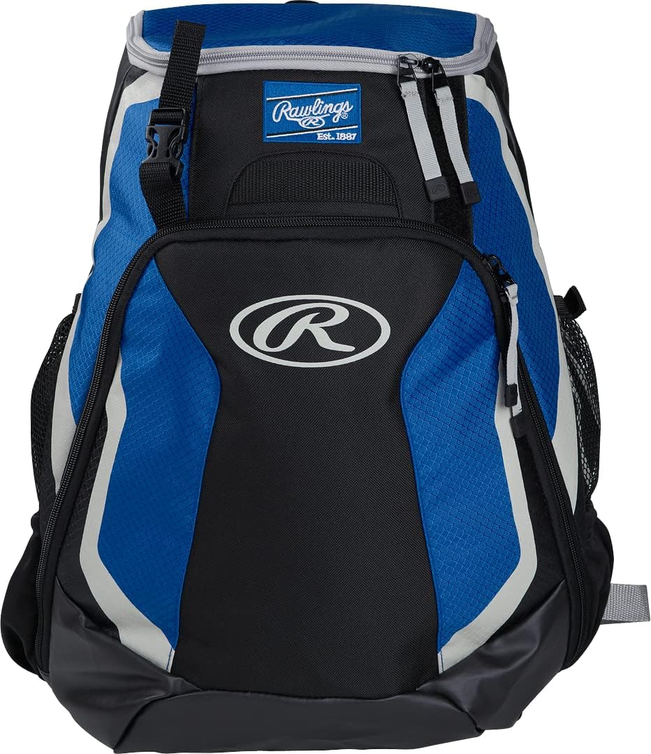 Rawlings | R500 Backpack Equipment Bag | Baseball/Softball | Multiple Styles