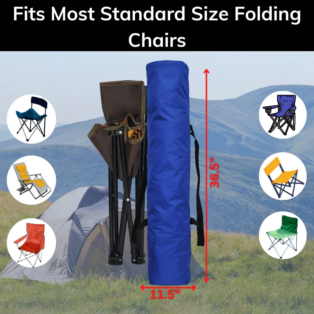 NGIL Camp Folding Chair Carry Bag (Replacement Bag), Outdoors Folding Chair Cover, Bag chair for Adults, camping chair replacement bag (No Chair Included)