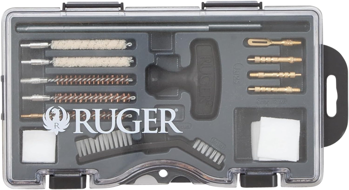 Allen Company Ruger Gun Cleaning Kit with Case – All-in-One Firearm Cleaning & Maintenance Kits for Handguns, Rifles & Shotguns – Basic & Enhanced Kits Available