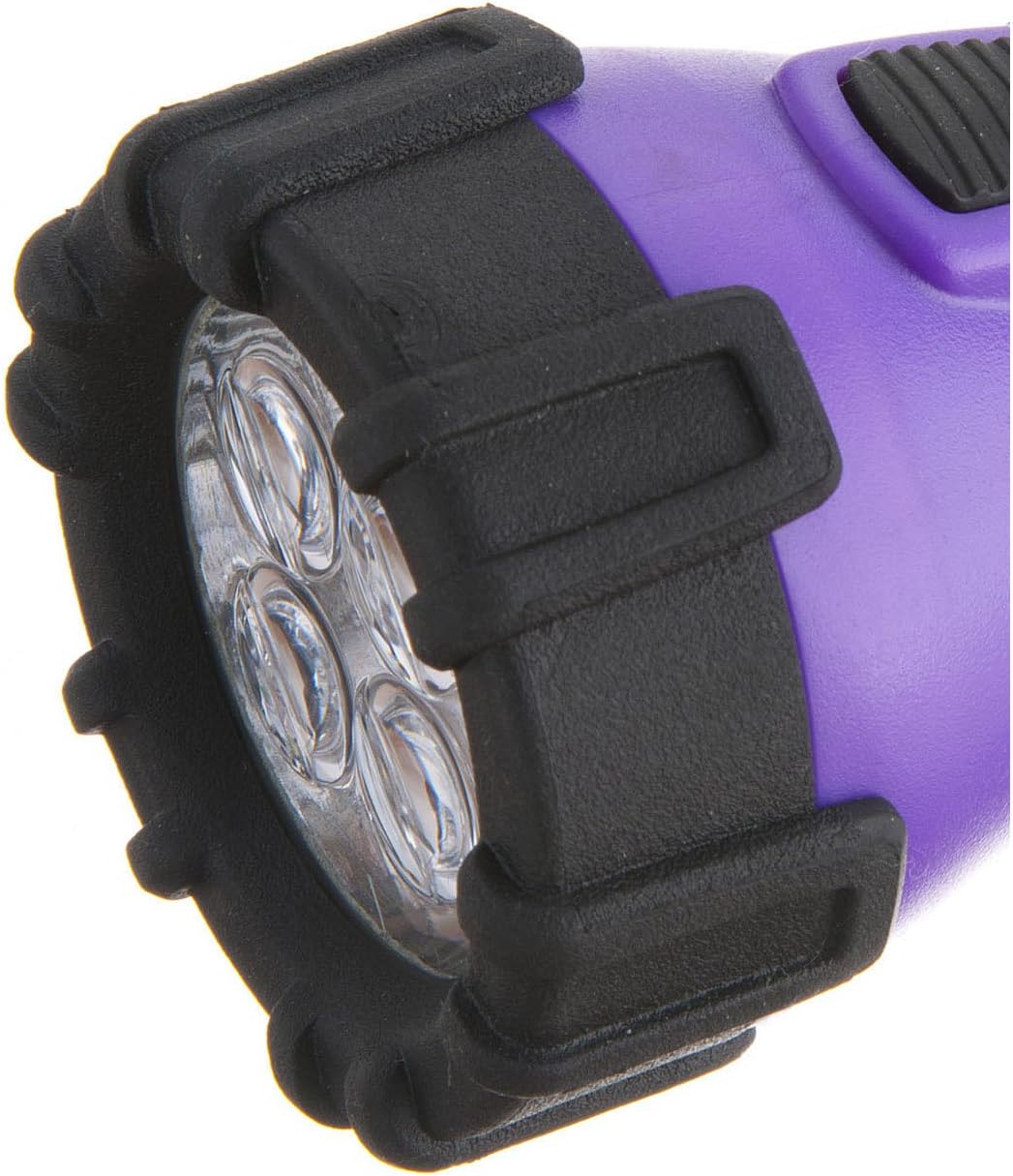 Dorcy 55 Lumen Floating Water Resistant LED Flashlight with Carabineer Clip, Pink ( 41-2509)
