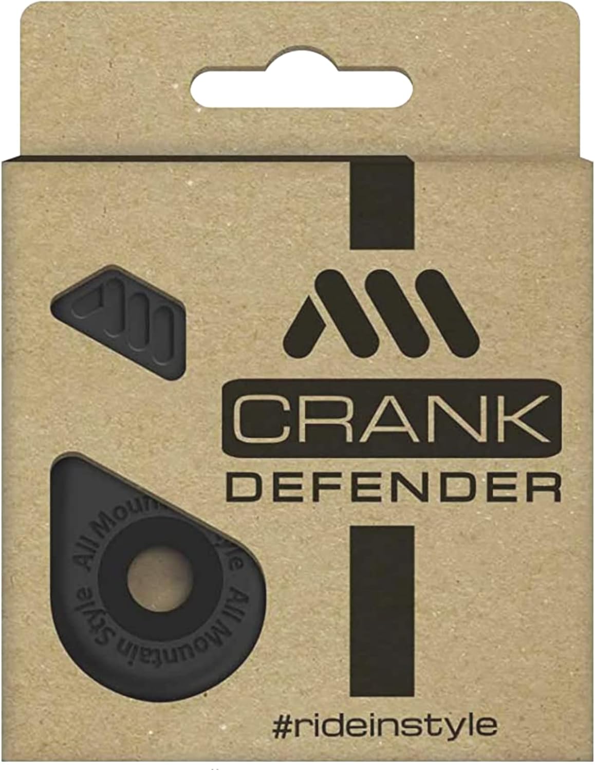 All Mountain Style Crank Defender – Crank Boot Protector Supports High Impact and Scratch Protection - Crankset Cover Sleeve Arm Helps Protect and Style Your Bikes Crank Arm (Green Boots)
