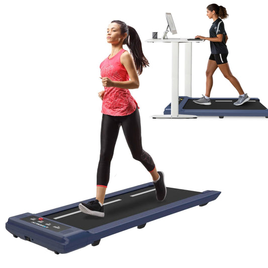 Exerpeutic 400 Lb. Capacity Heavy-Duty Walking/Jogging Exercise Treadmill Walking Pad- Home Gym Workout, Foldable Under Desk Desk Design