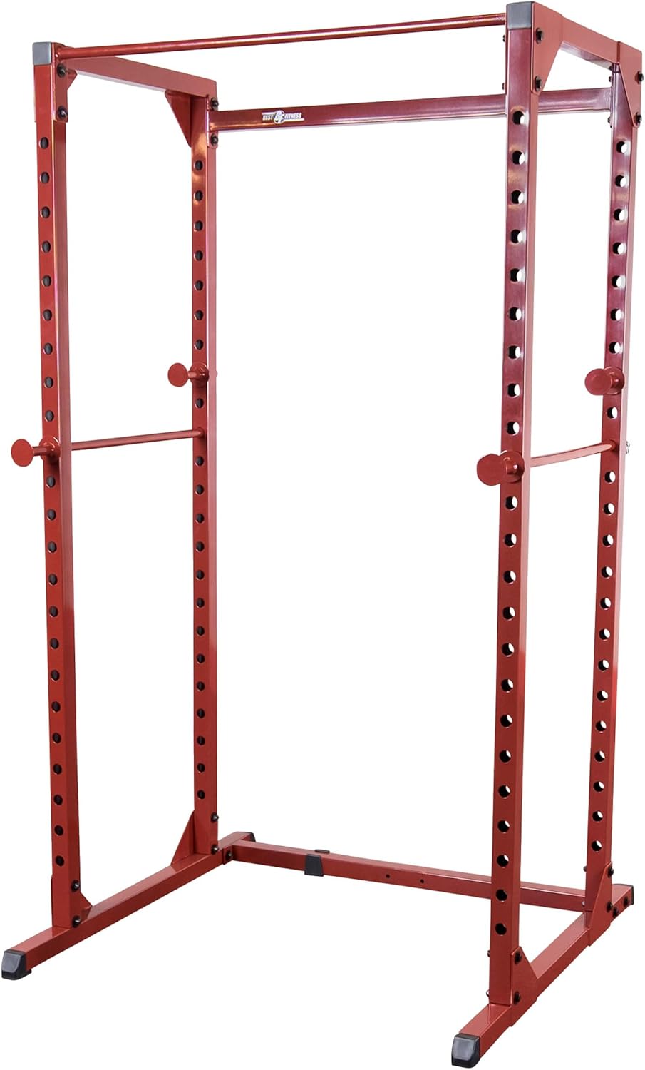 Power Rack for Home Gym - 14-Gauge Steel, 500lb Capacity, Chin Bar & 23 Safety Bars
