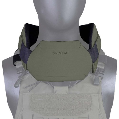 Tactical Neck Guard Collar Protector for Tactical Vest Hunting Gear Accessory Universal Neck Collar for Jpc AVS Fcsk Cpc (RG)
