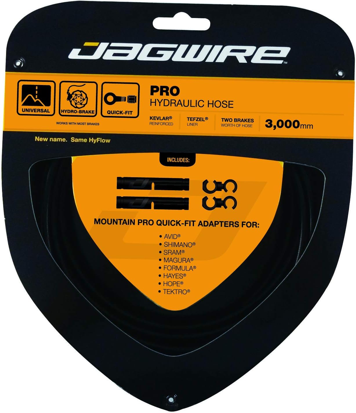 Jagwire Mountain Pro Hydraulic Hose Kit, Black