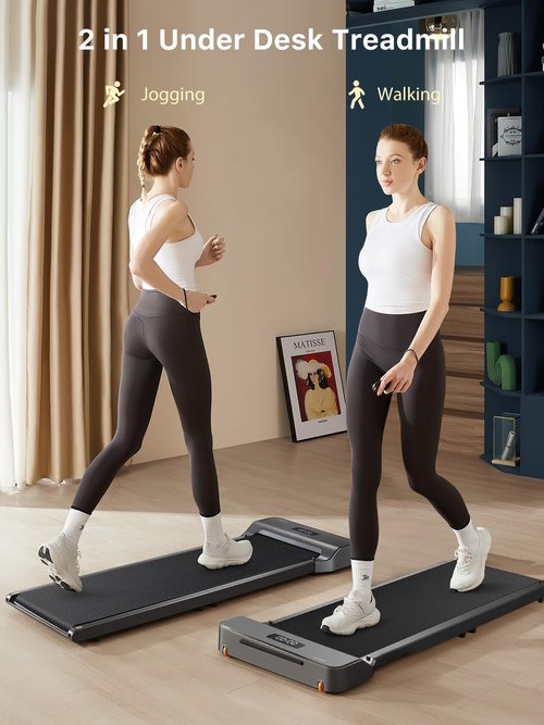 WALKINGPAD Z1 Foldable Walking Pad Treadmill for Home Office, Under Desk Treadmill with Adaptive Speed Control, Compact Design for Small Spaces, No Assembly Needed