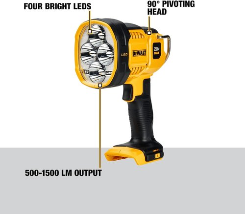 DEWALT 20V MAX* LED Work Light/Flashlight (DCL040)