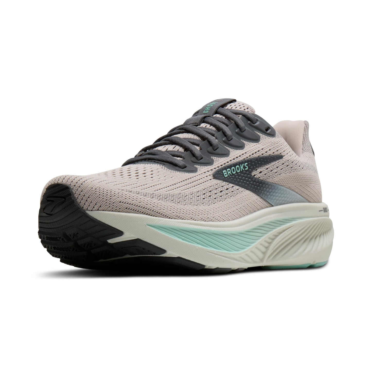 Brooks Women’s Ghost 17 Neutral Running Shoe - Mauve/Yucca/Bluewash - 11.5 Medium