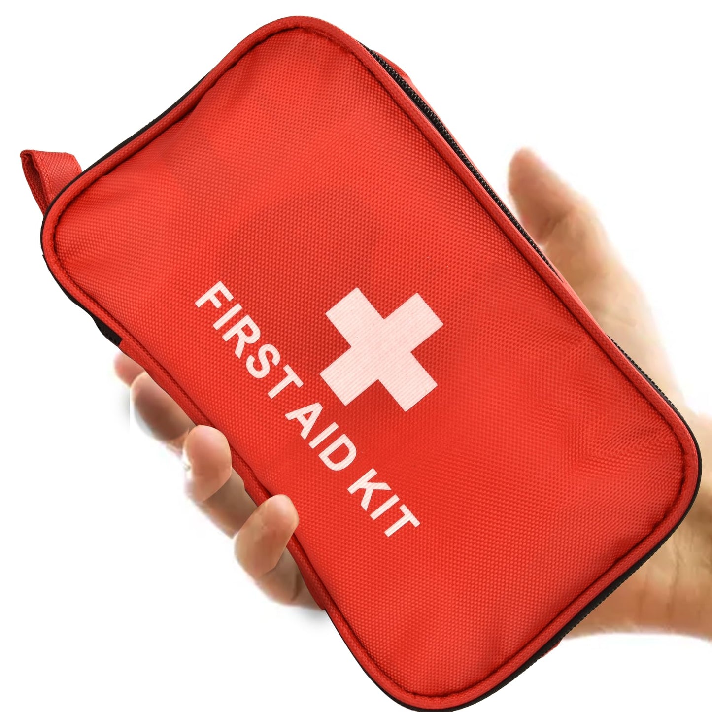 ANDKOK First Aid Kit 184Pcs, Mini First Aid Kit, First Aid Kit Travel for Home, First Aid Kit for Car Basic Outdoor Essentials Survival Kit First Aid Kit for Boat, Car, Office (Small 184Pcs)