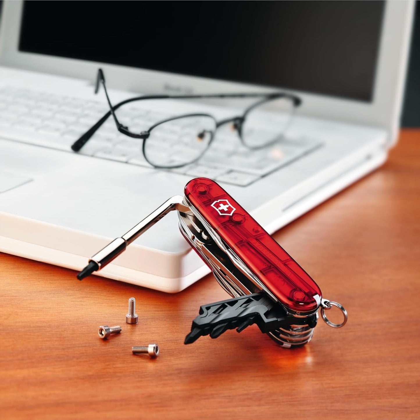 Victorinox - Cybertool 34 Swiss Army Knife (Translucent Red) 17725