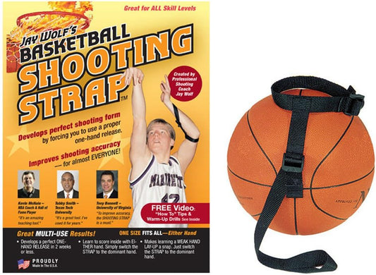 Jay Wolfs Basketball Shooting Strap Training Aid