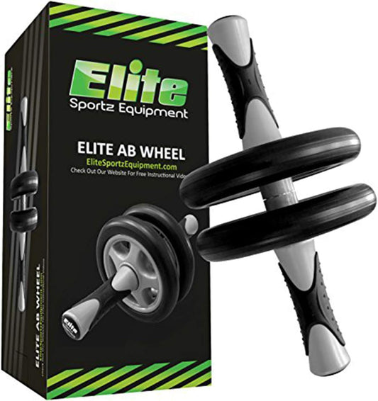 Ab Roller Wheel for Core Strength - Elite Sportz 2-Wheel Gym & Home Workout Equipment
