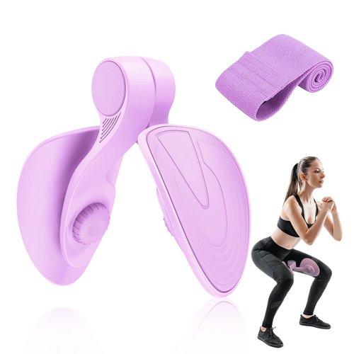 Thigh Trainer, Resistance Loop Exercise Bands, Exercise Equipment for Home Fitness, Leg Muscle Toning ,Pelvic Floor Muscle and Strength Training
