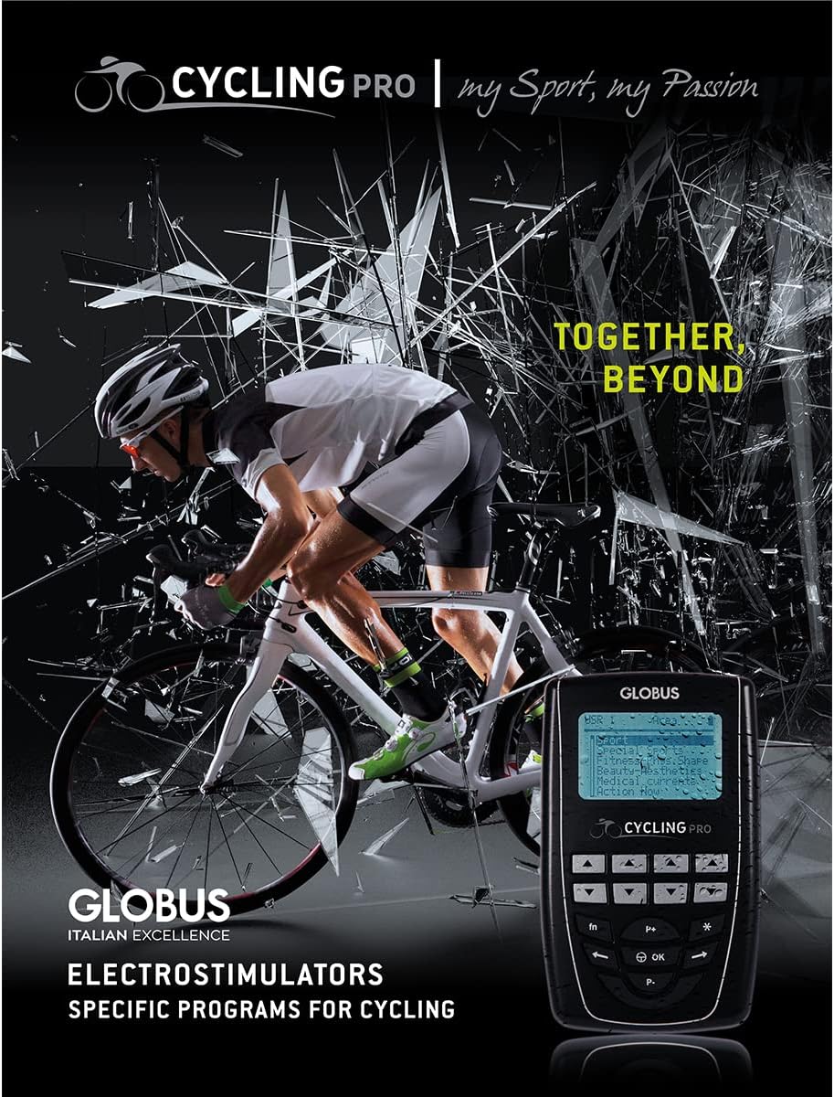 4-Channel Cycling Pro Electrostimulator | 270 Programs for Pain Relief & Recovery