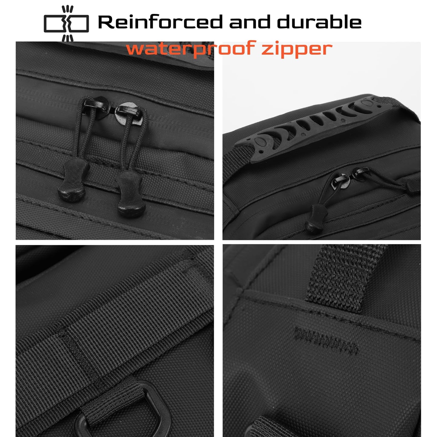 Fishing Backpack Small Tackle Sling Bag - with 2 Rod Holder - Storage Tackle Box, Fishing Gear, Fly Fishing Gifts, Grey, (Only Bag)