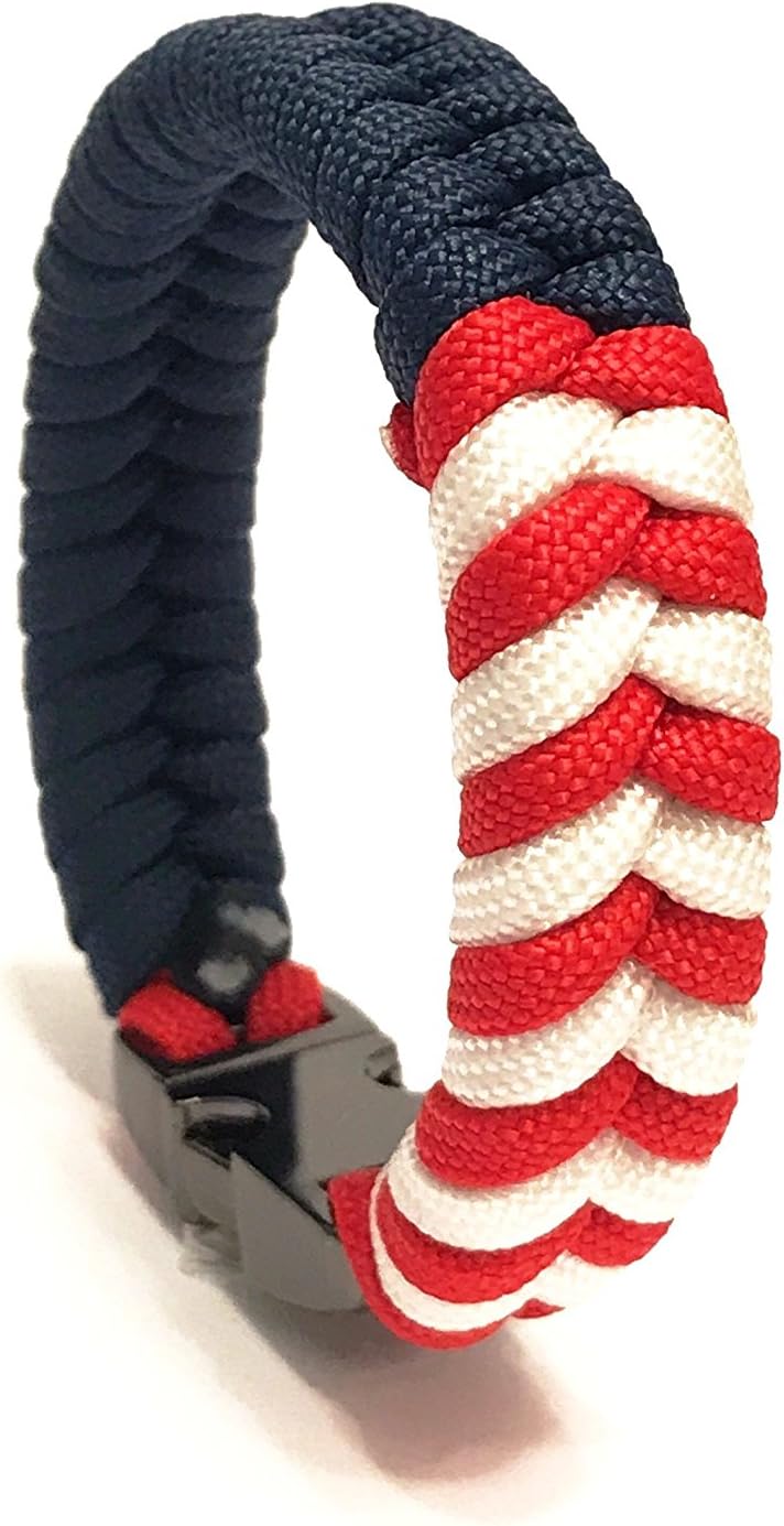 USA Olympic American Flag Mens Jewelry Paracord Bracelet