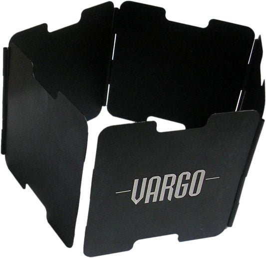 Vargo Aluminum Windscreen (Black) for Backpacking and Camping Stoves