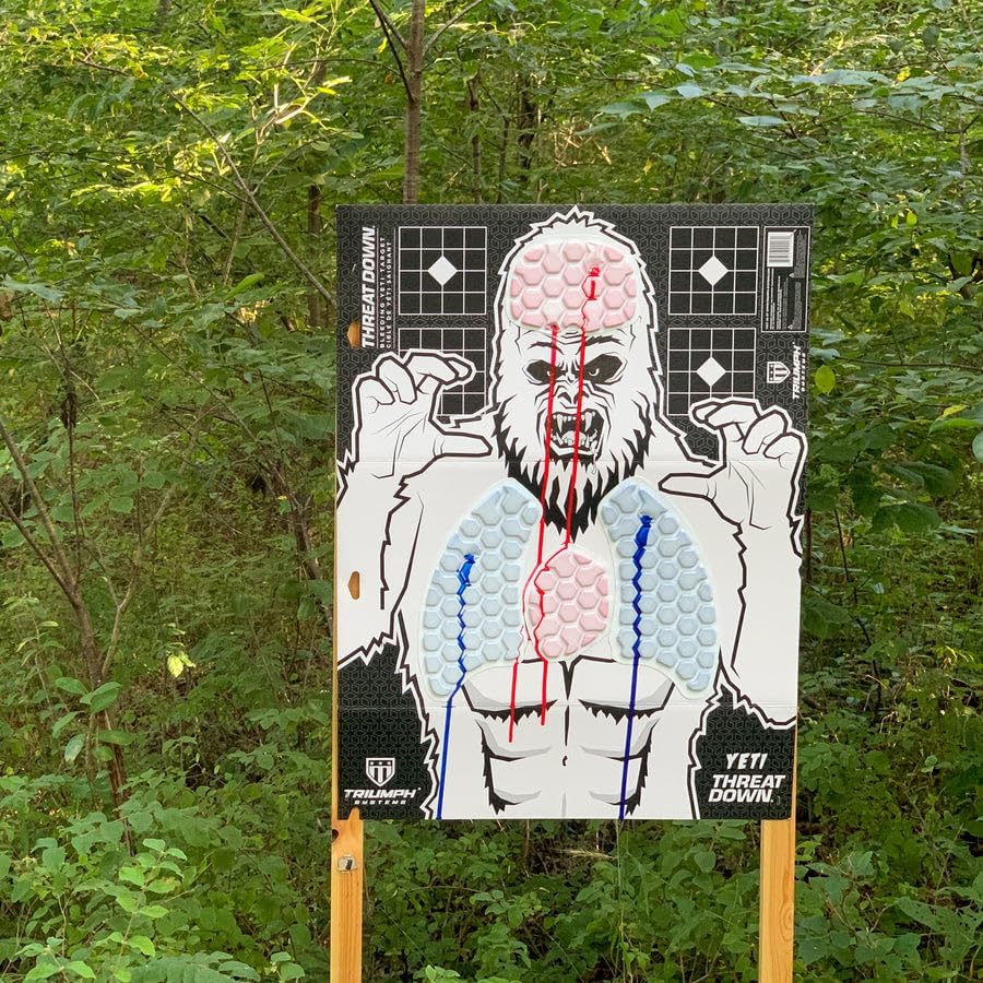 Triumph Systems Threat Down Yeti Reactive Splatter Range Target, 1 Count