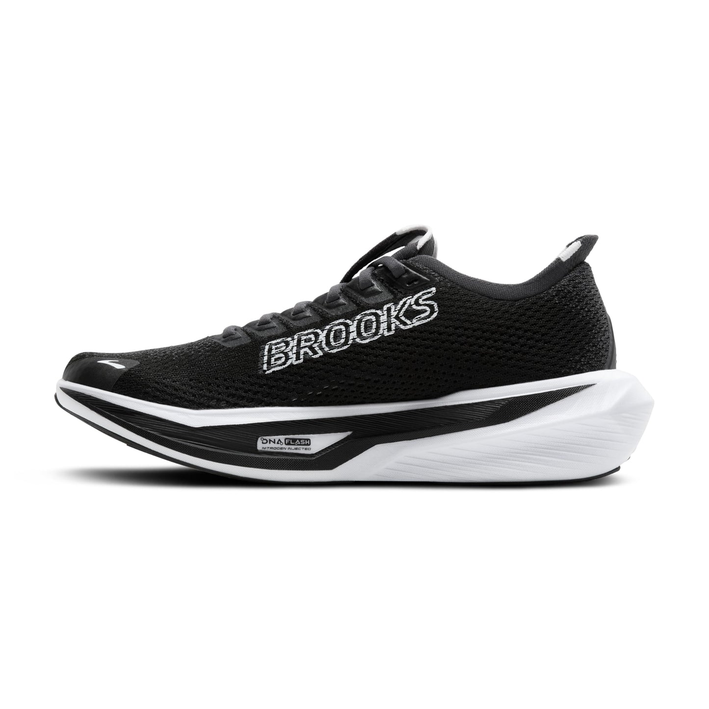 Brooks Women’s Hyperion 3 Neutral Running Shoe - Black/Grey/White - 8 Medium