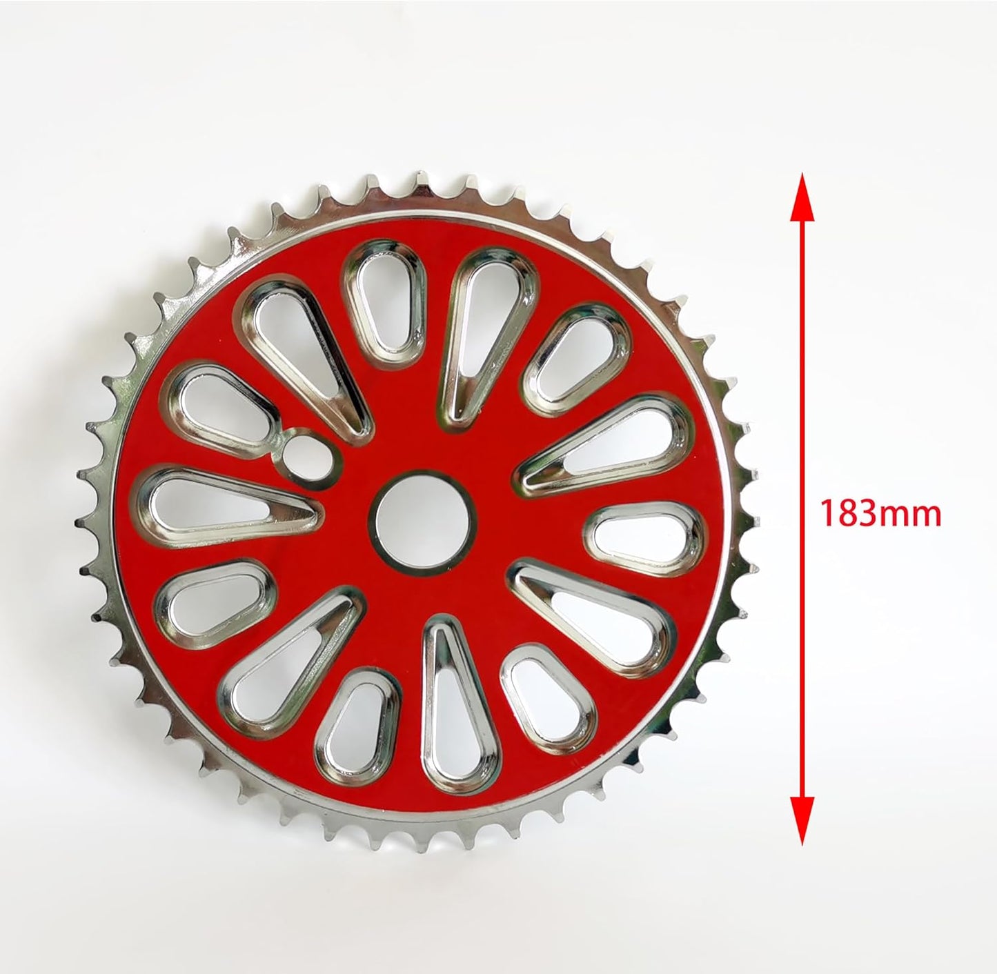 2”Cup Wide Pedal Crank Kit, One-Piece Crank, for 2- Stroke Motor,Gas Motorized Bicycle 48cc/66cc/80cc