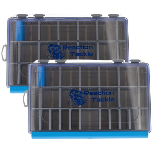 Reaction Tackle UltraSeal Water Resistant Tackle Trays- 3600 2-Pack