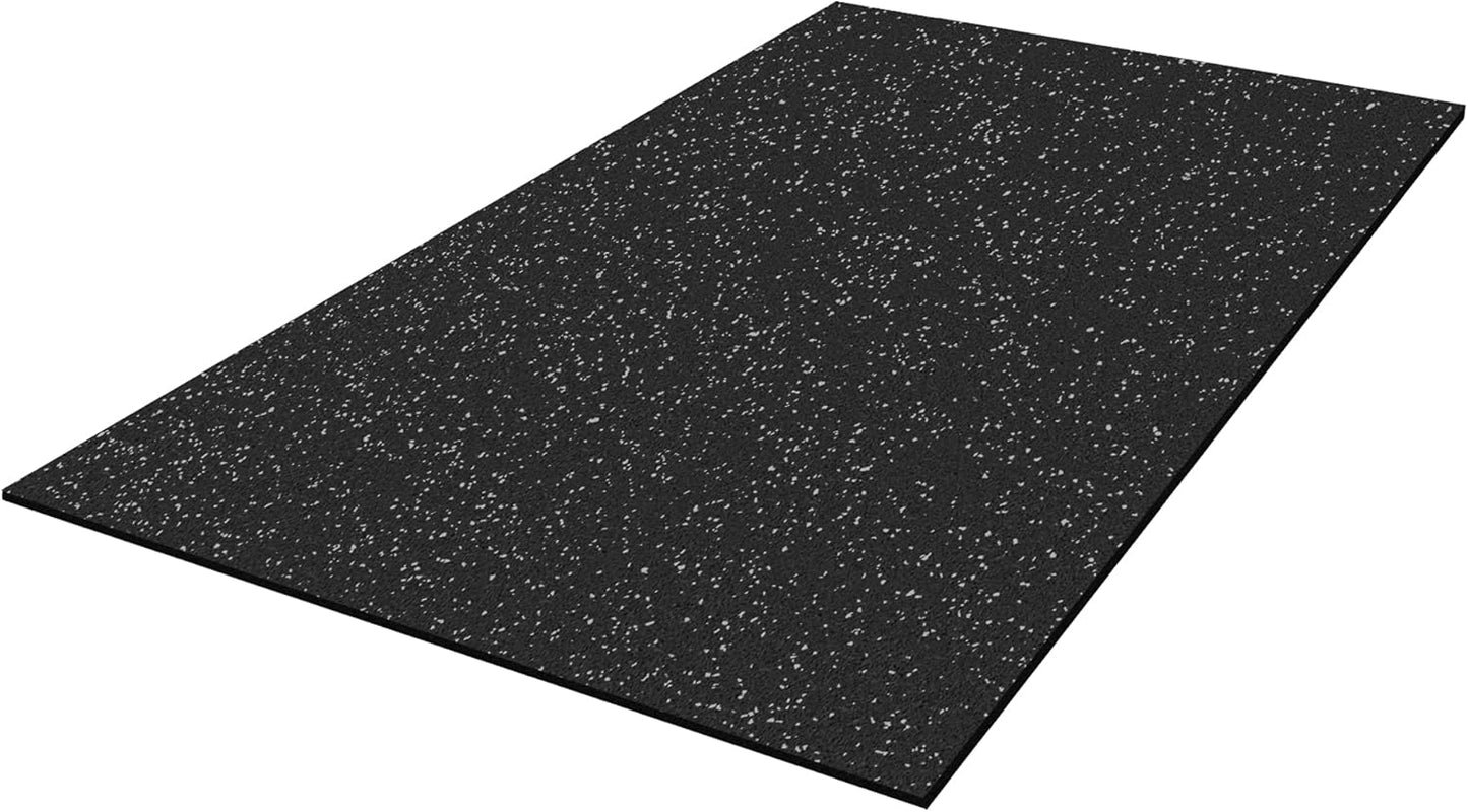 IncStores 4'x6' Premium Mat - Vulcanized Rubber Exercise Mat, High Density Floor Mats for Gym Flooring, Home Gym, and Horse Stall Mat