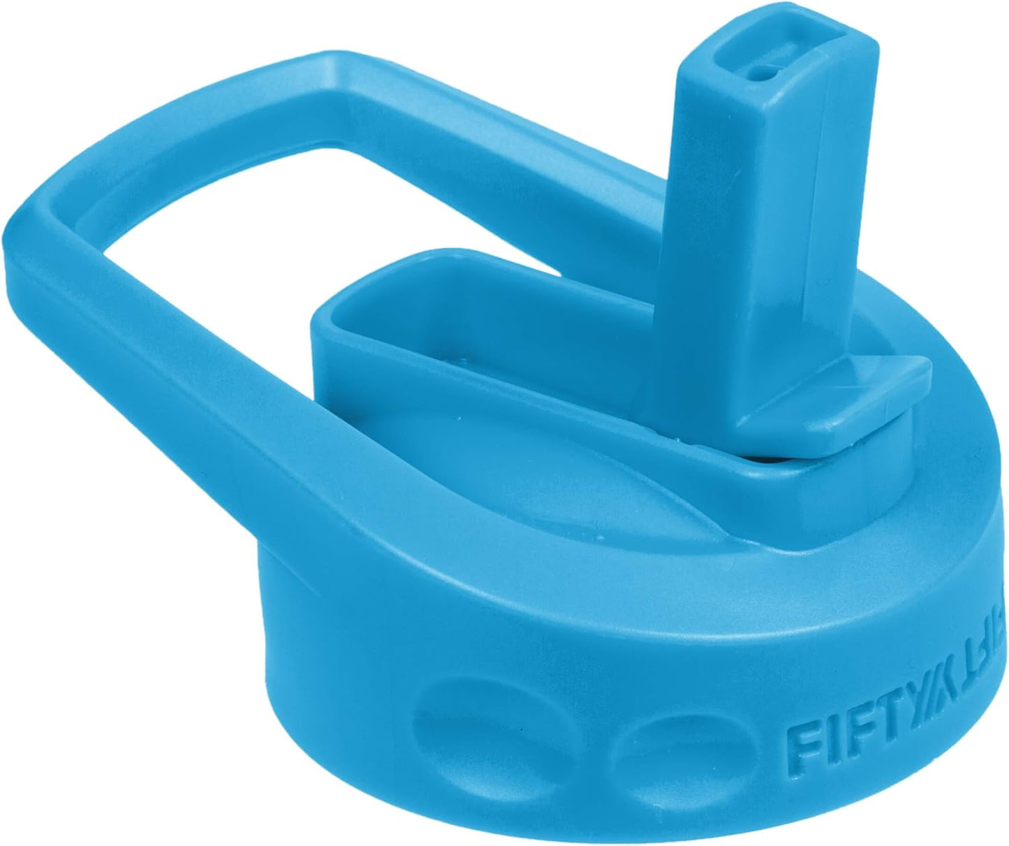 FIFTY/FIFTY Wide Mouth Straw Cap, Straw Lid, Crater Blue
