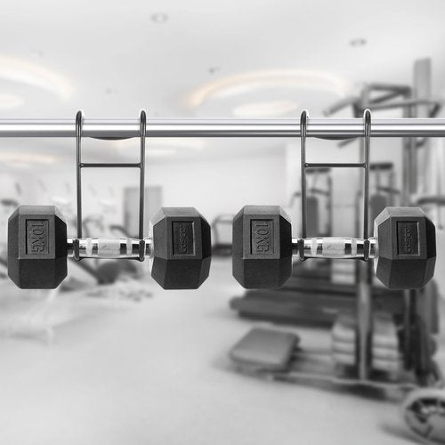 SXoonKing 2 Pack Dumbbell Spotter Hooks, 225lbs Dumbbell Rack, Barbell Rack, Barbell Holder, Strength Training Dumbbell Racks, Lifting Hooks, Dumbbell Spotter, Weight Lifting Hook, Shoulder Press