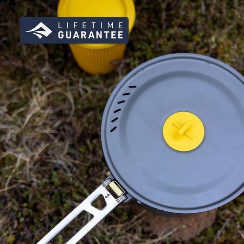 Sea to Summit Frontier Ultralight One Pot Cook Set, 1-Person (Pot, Bowl, Cup)