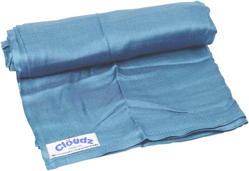 Cloudz Cozy Compact Airplane Travel Blanket for Your Flight, Car, Camping, Home or Comforting Warmth Anywhere! - Light Pink