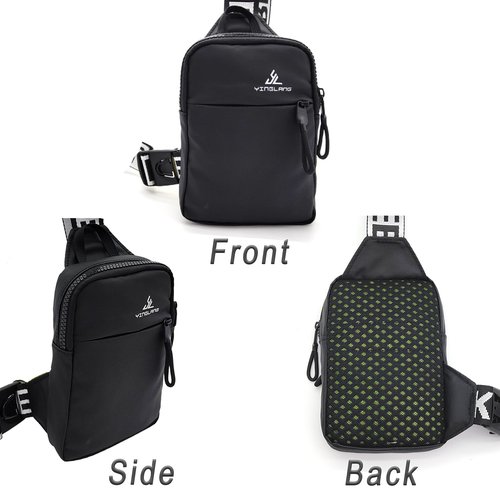 Mini Sling Bag for Women Men Small Crossbody Bag Shoulder Backpack Casual Phone Chest Bag Travel Personal Pocket Bag