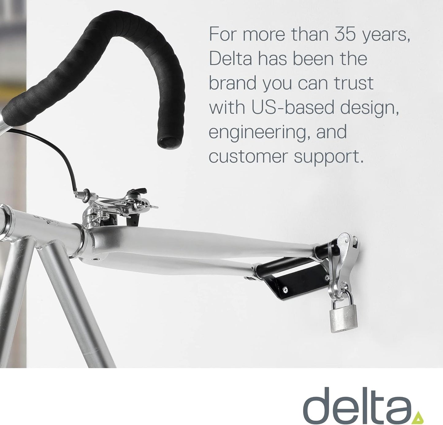 Truck Bed Bike Rack by Delta Cycle - Bike Hitch Lockable Bike Fork Mount Securely Holds 9 x 100mm Skewer Road, MTB, and Hybrid Bicycles - Lockable Quick Release Truck Bed Bike Mount