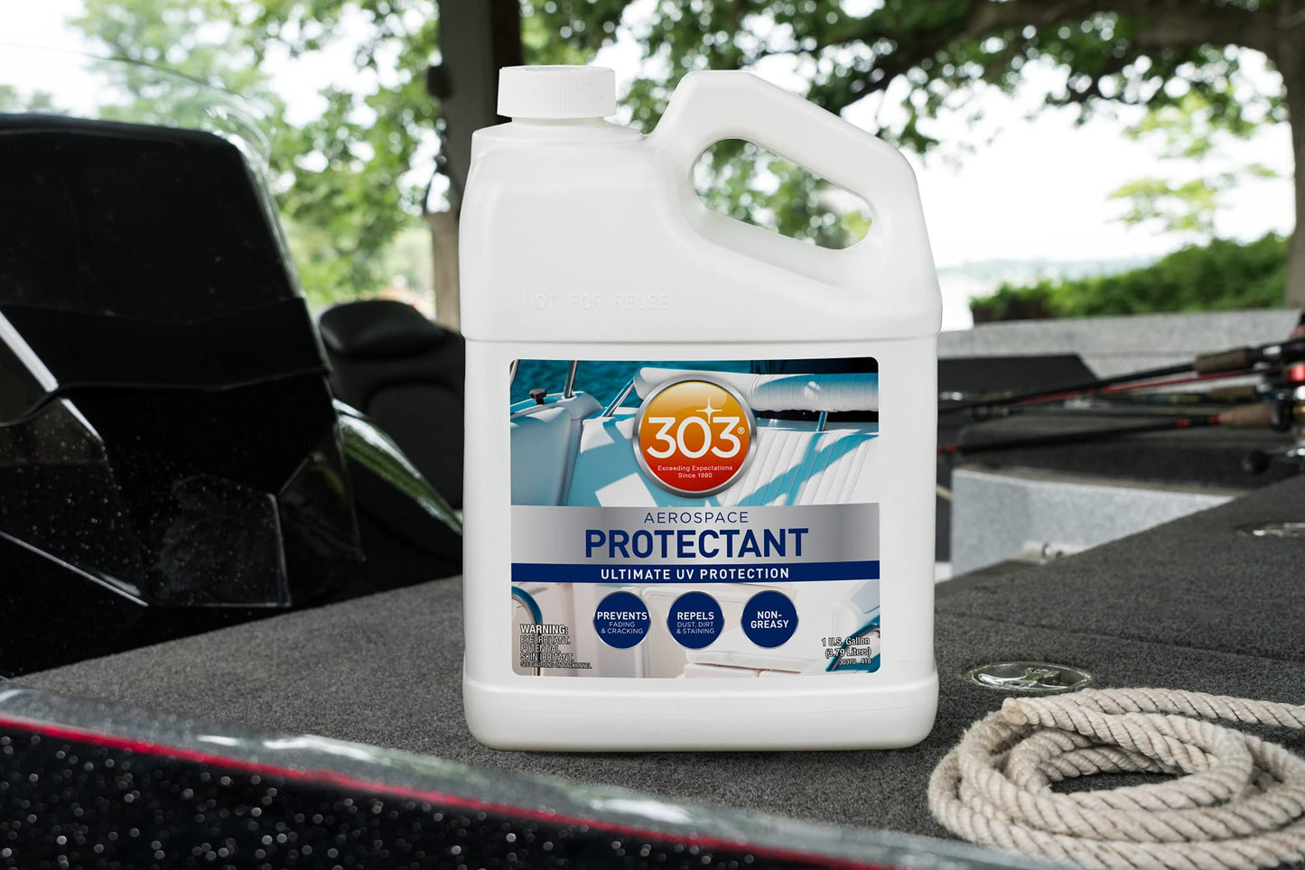 303 Marine Aerospace Protectant for Boat Vinyl, 1 Gallon