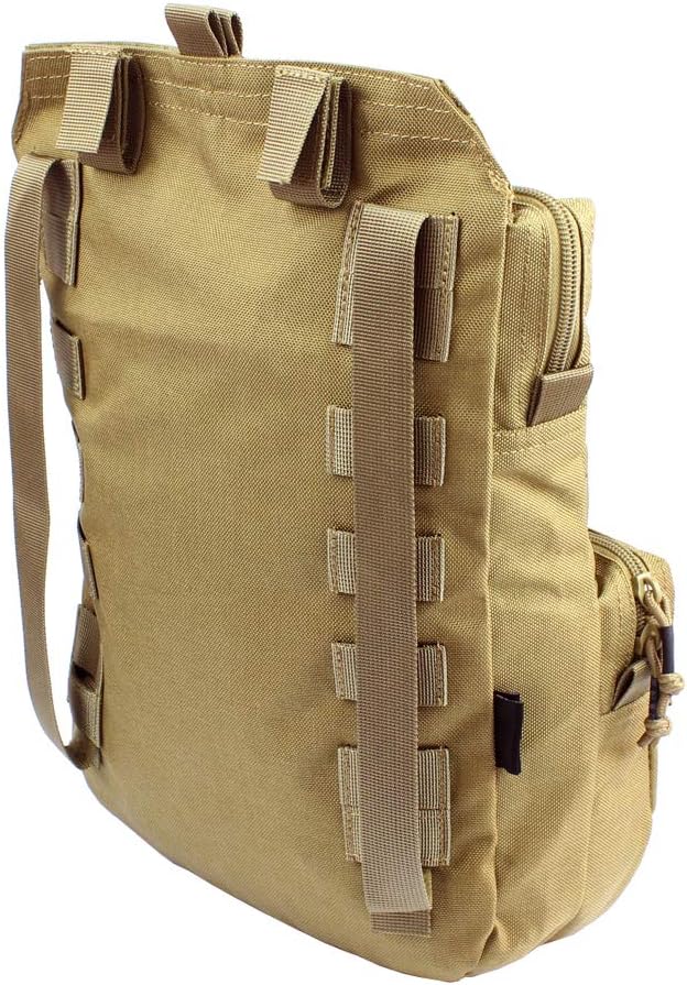 Tactical Molle Hydration Carrier (Bladder is not Included), Tactical Mobility 3-Liter Hydration Pack for Hiking, Biking, Climbing