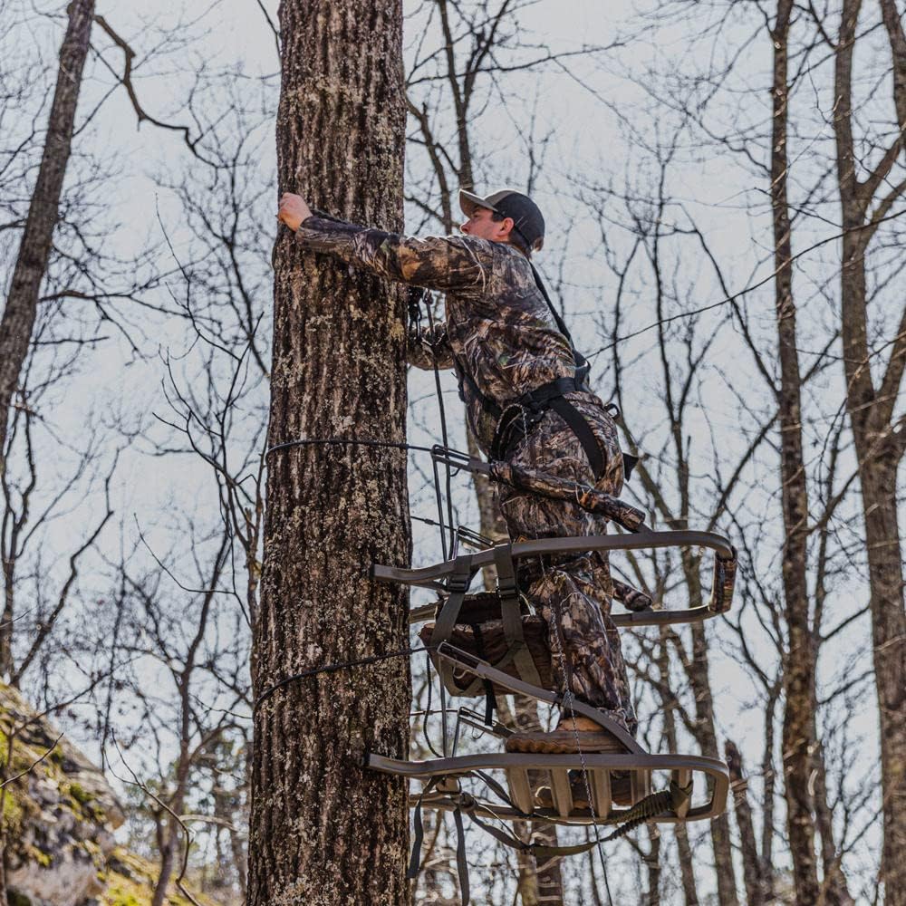 Goliath SD Climbing Treestand by Summit Treestands - Mossy Oak Camouflage