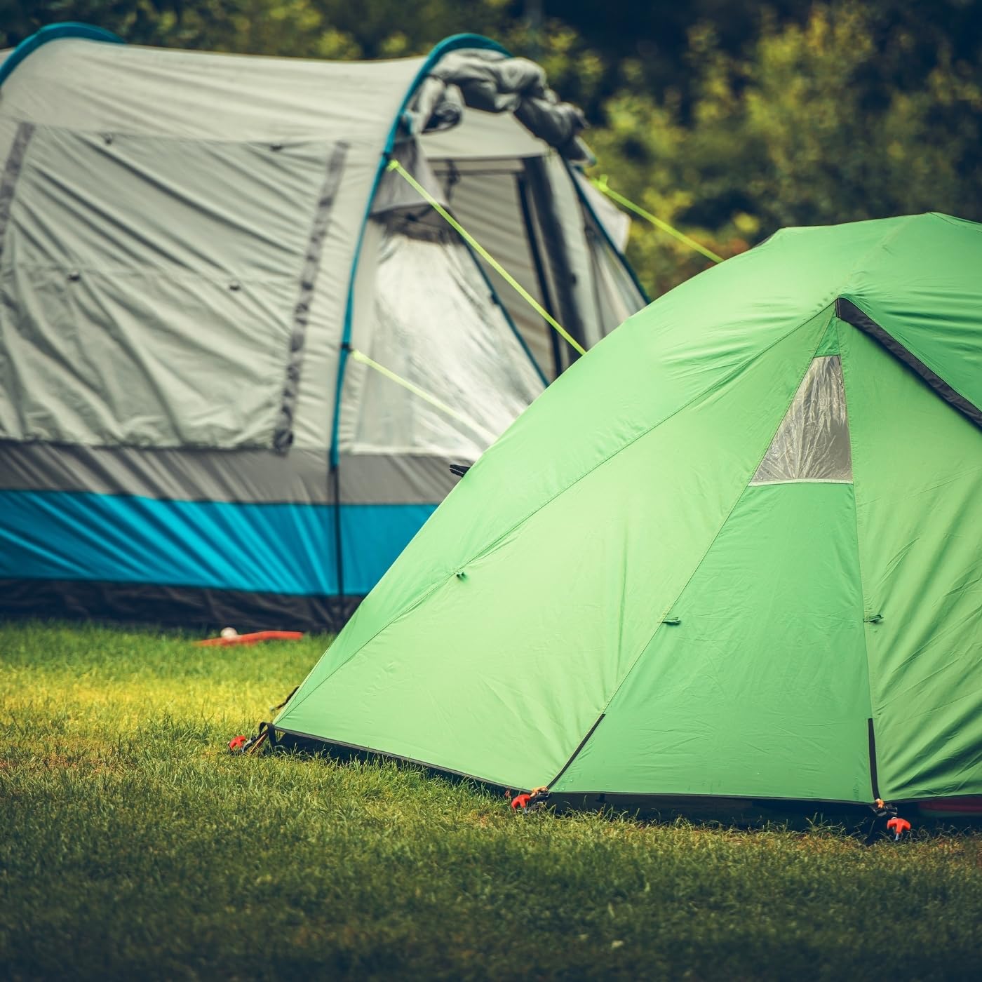 8" Tent Stakes Heavy Duty Metal Threaded Tent Spikes Ground Stakes Tent Pegs Camping Stakes, Tent Stakes for Outdoor Camping…