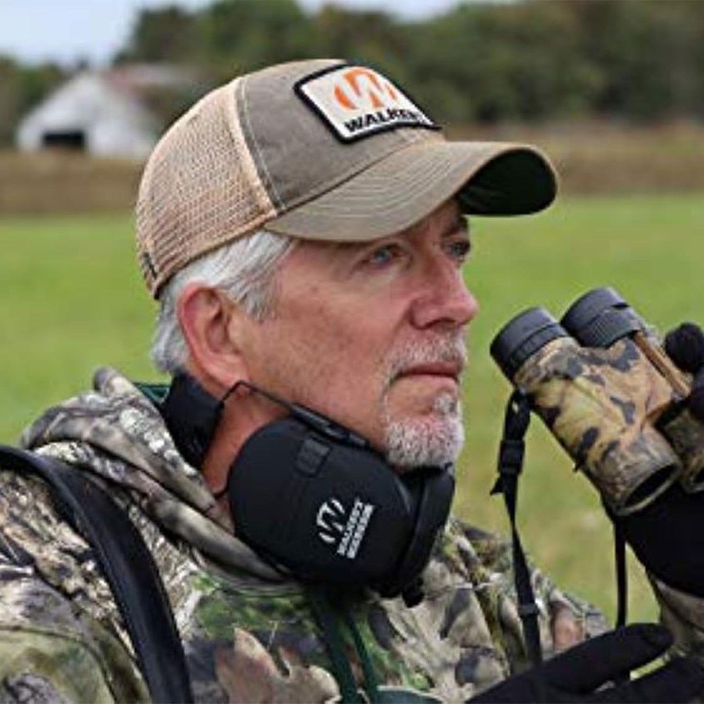 Walker's Razor Slim Shooter Electronic Hunting Folding Hearing Protection Earmuffs