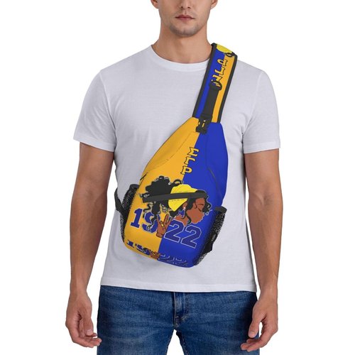 Sigma Gamma Sling Bag for Women Rho Sorority Gifts Lightweight Crossbody Daypack with Adjustable Chest Bag for Sports Travel, Hiking