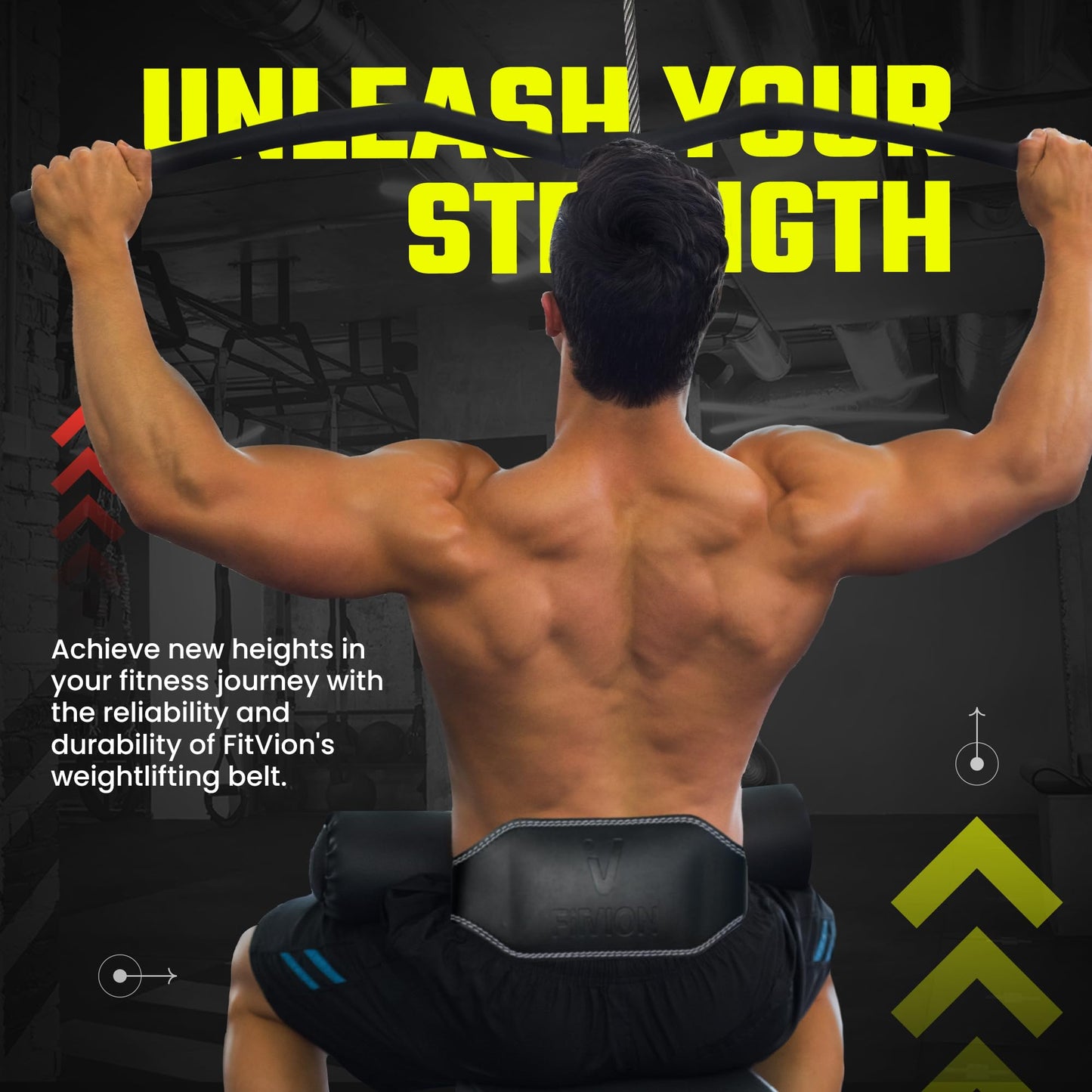 Genuine Leather Weight Lifting Belt With Free Wrist Wraps - 6 Inch Wide - PU Leather Gym Belt - Bodybuilding belts - Lumbar Back Support - Weight Lifting Belts for Men Father's Day & Women