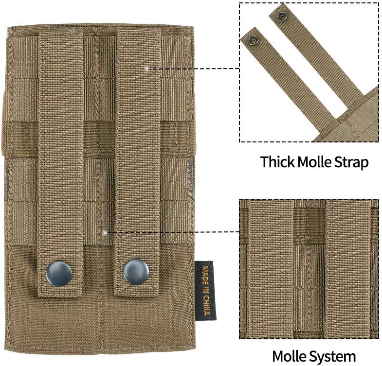 EXCELLENT ELITE SPANKER Open Top Single/Double/Triple Kriss Mag Pouch Tactical Molle MP7 Magazine Pouch