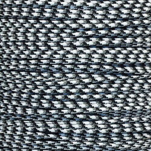 PARACORD PLANET | 275 LB Paracord Breaking Strength Tactical 5-Strand 3/32” (2.38) Thickness Parachute Cord Rope | 100 FT Hanks - Black