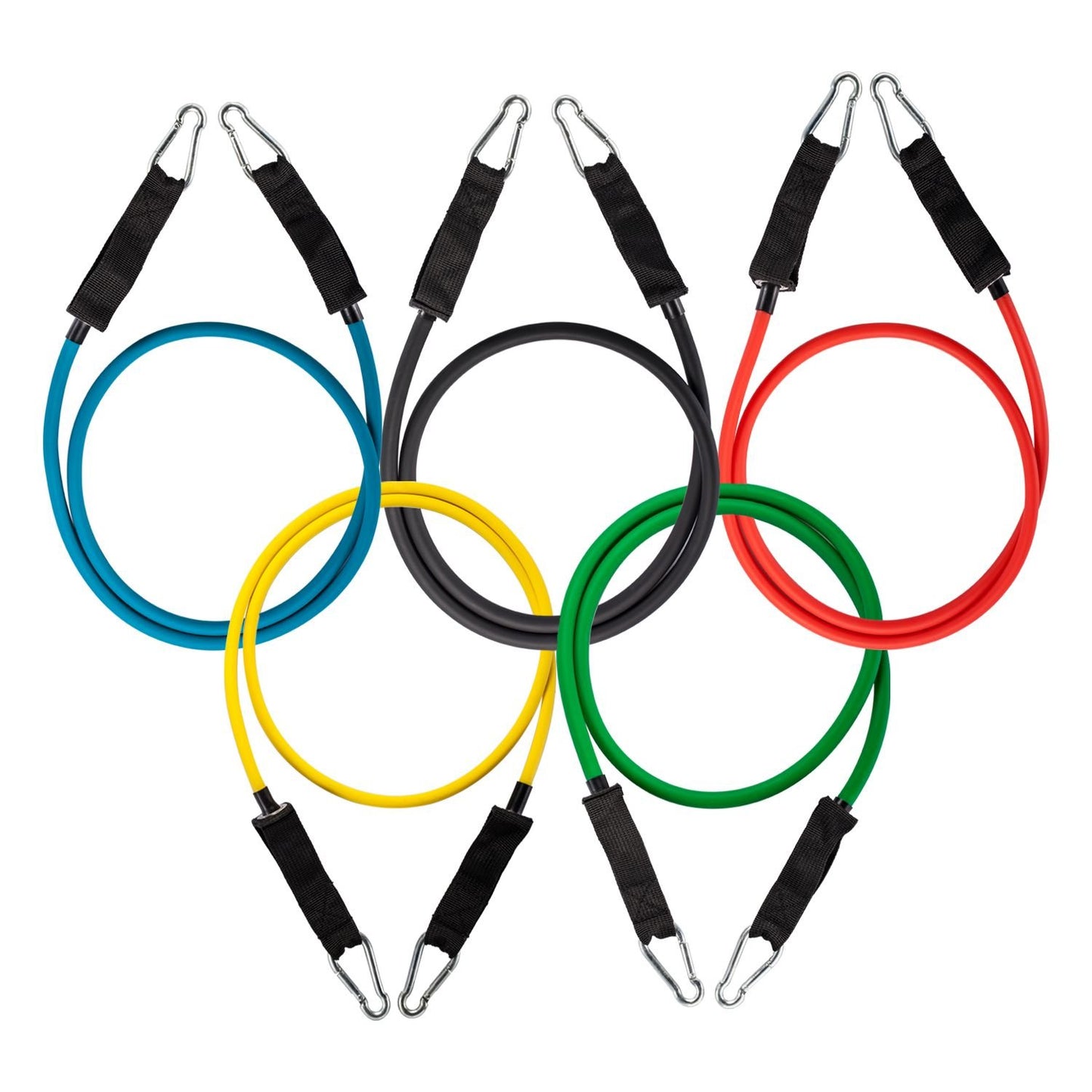 Fit Simplify Resistance Tube Exercise Workout Bands and Fabric Resistance Hip Cloth Bands