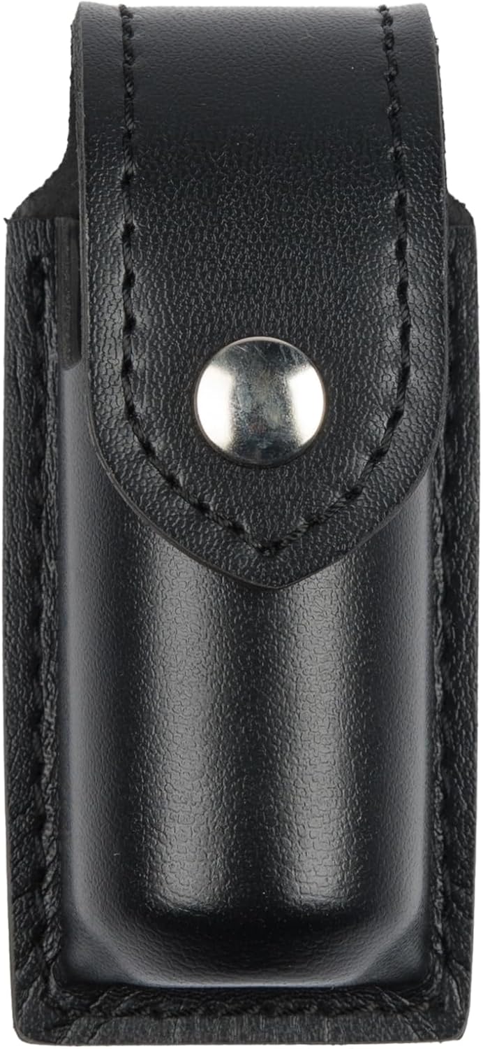 Safariland Duty Gear Bianchi Bianchi 38-4-2B: Mace Holdertop Flap, Plain, Black