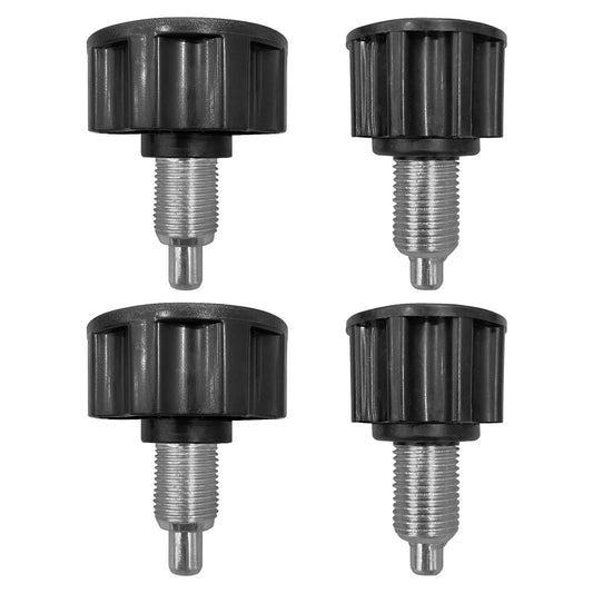 JVNZAM 4 Pcs Pop Pull Pin Knob M16 Pull-up Spring Knob Adjustment, Exercise Bike Pin Knob Replacement Parts for Fitness Equipment Exercise Machines