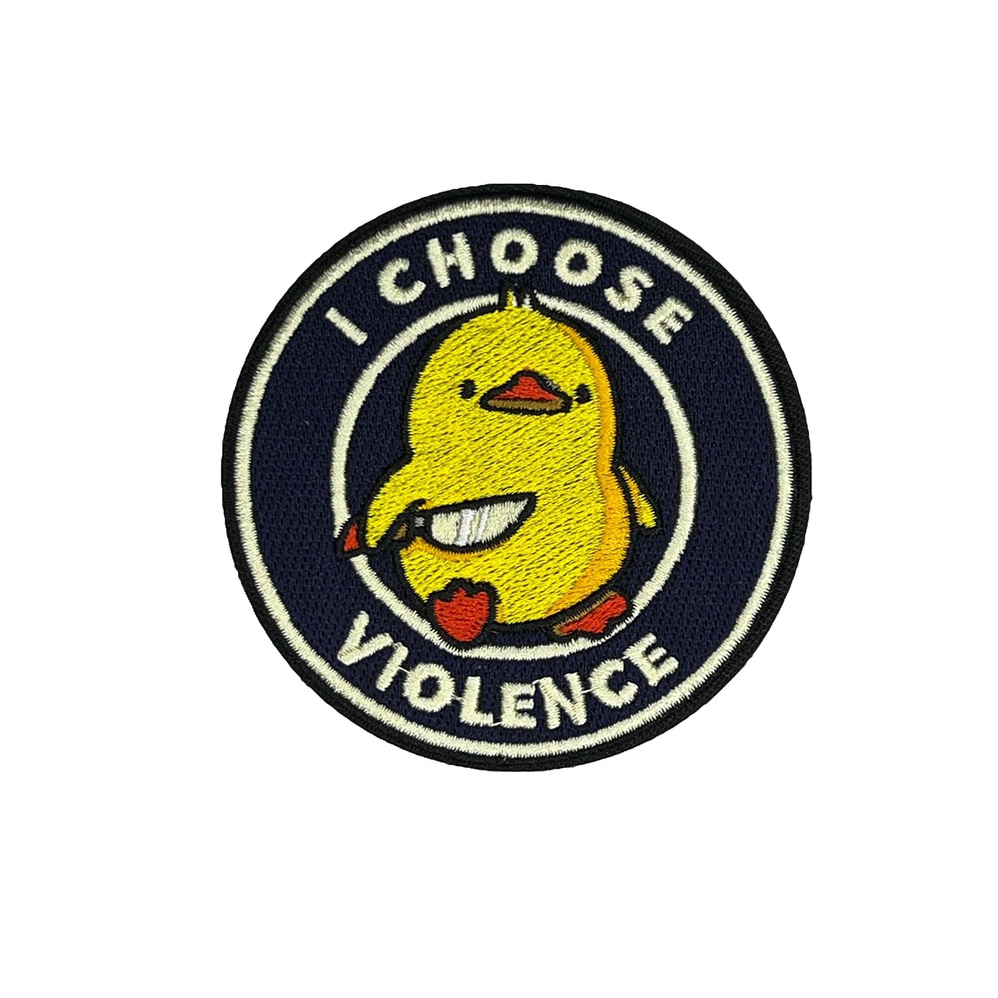 FILSEF I Choose Violence, Morale Patch, Meme Patch, Morale Patch, Military Patch, Hook and Loop, Tactical Backpack, Murph, Veteran Owned