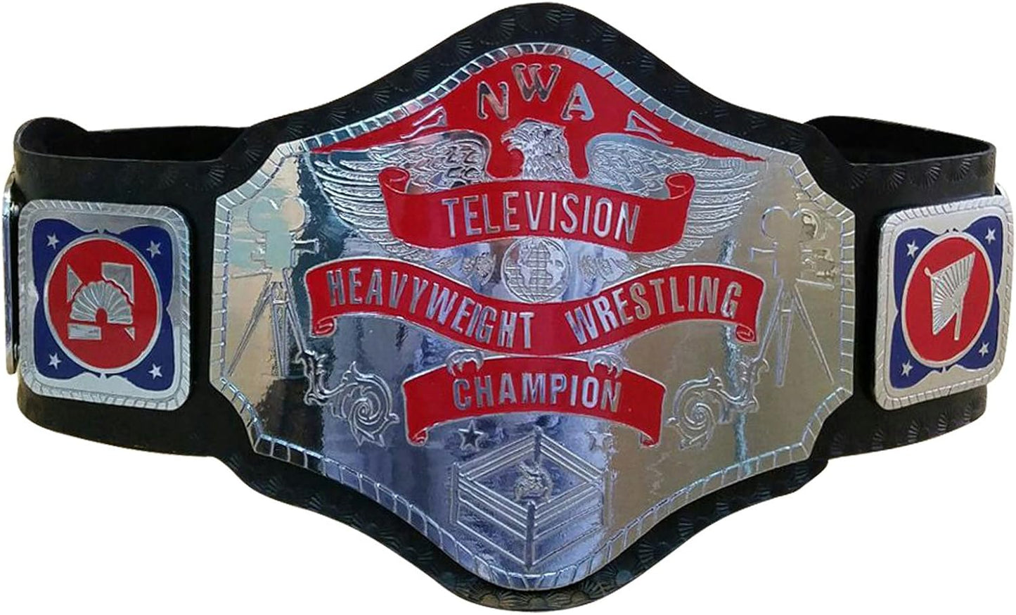 NWA TELEVISION HEAVYWEIGHT WRESTLING CHAMPIONSHIP BELT.ADULT SIZE
