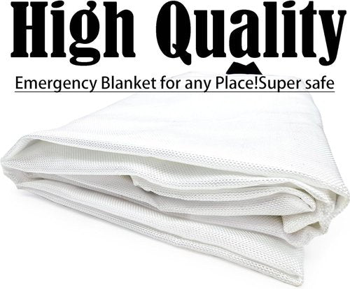 SACXFMC Blankets 8 Packs with Gloves. High Heat-Resistant fire Blankets for Home Security, Kitchen and Camping, Emergency fire Blankets for Home and Kitchen,
